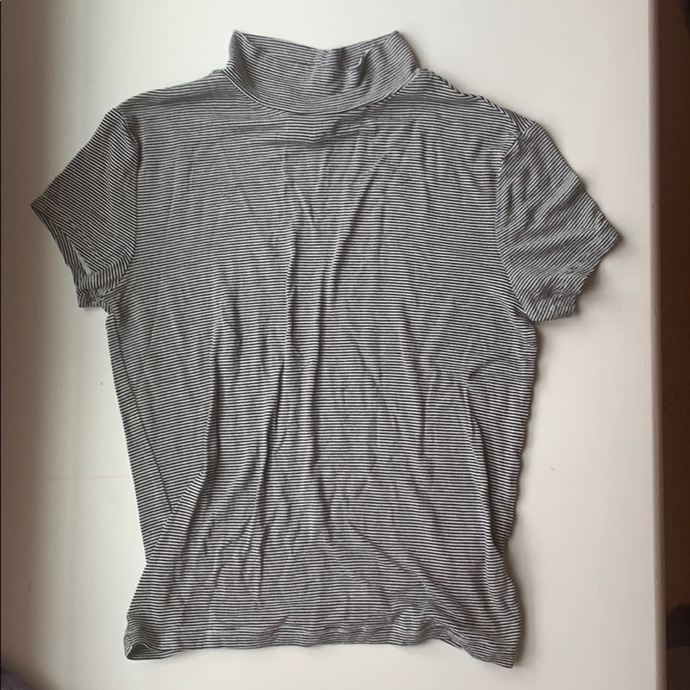 Aeropostale Prince and Fox striped turtleneck tee